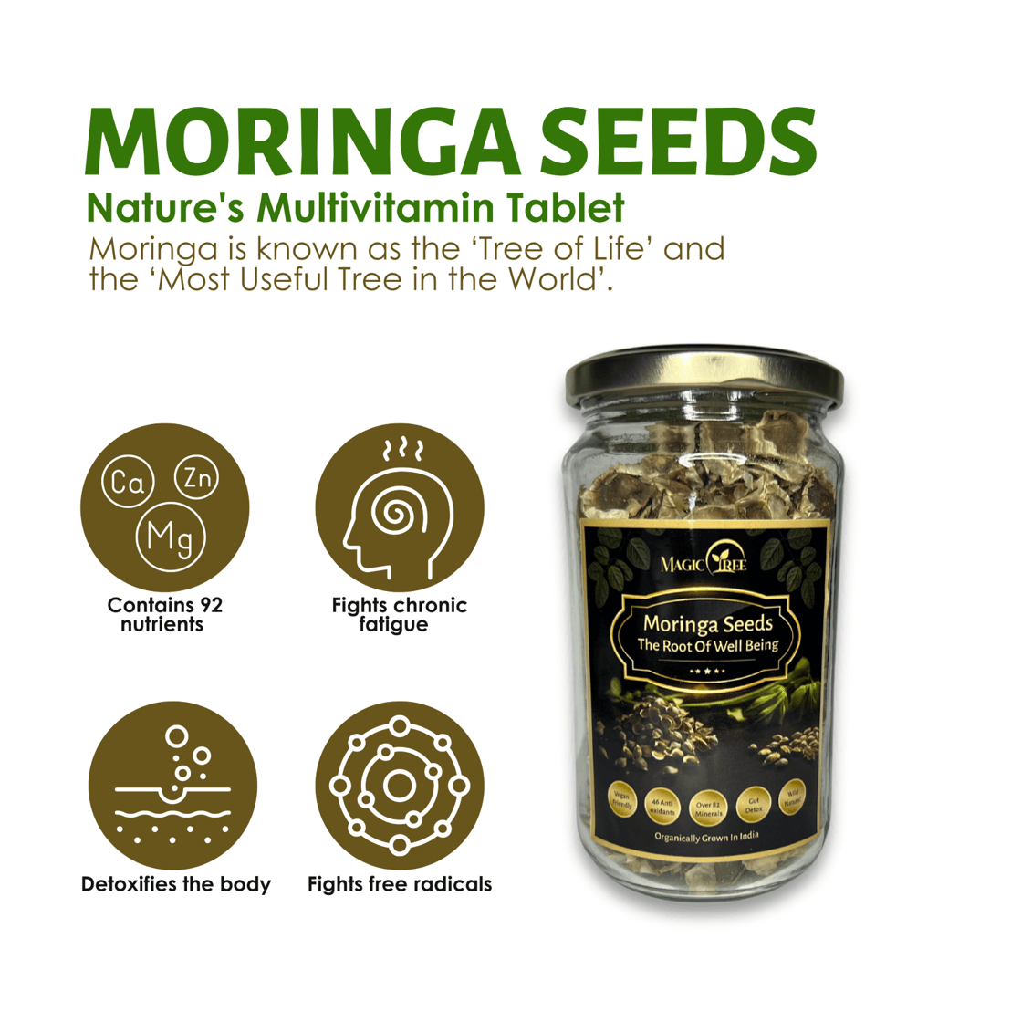 Moringa Seeds Deluxe*