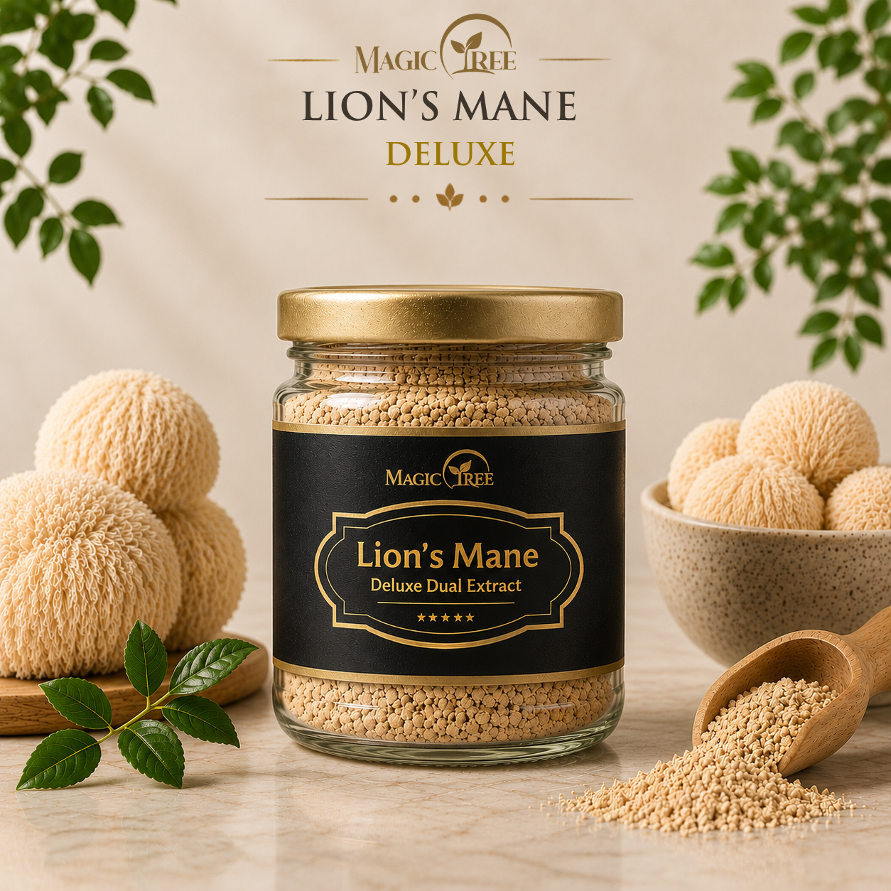 Deluxe Lions Mane Mushroom Extract