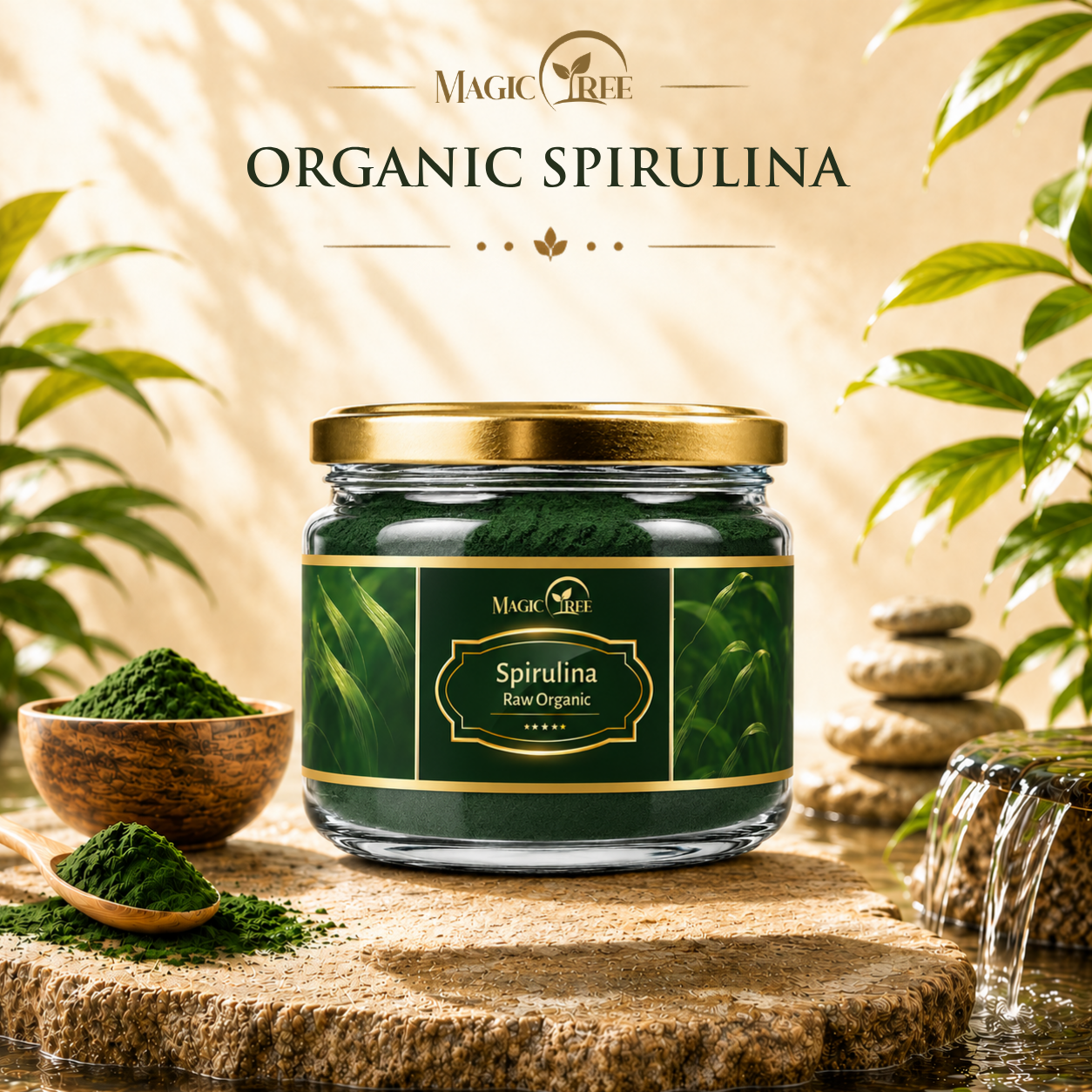 Organic Spirulina 200g