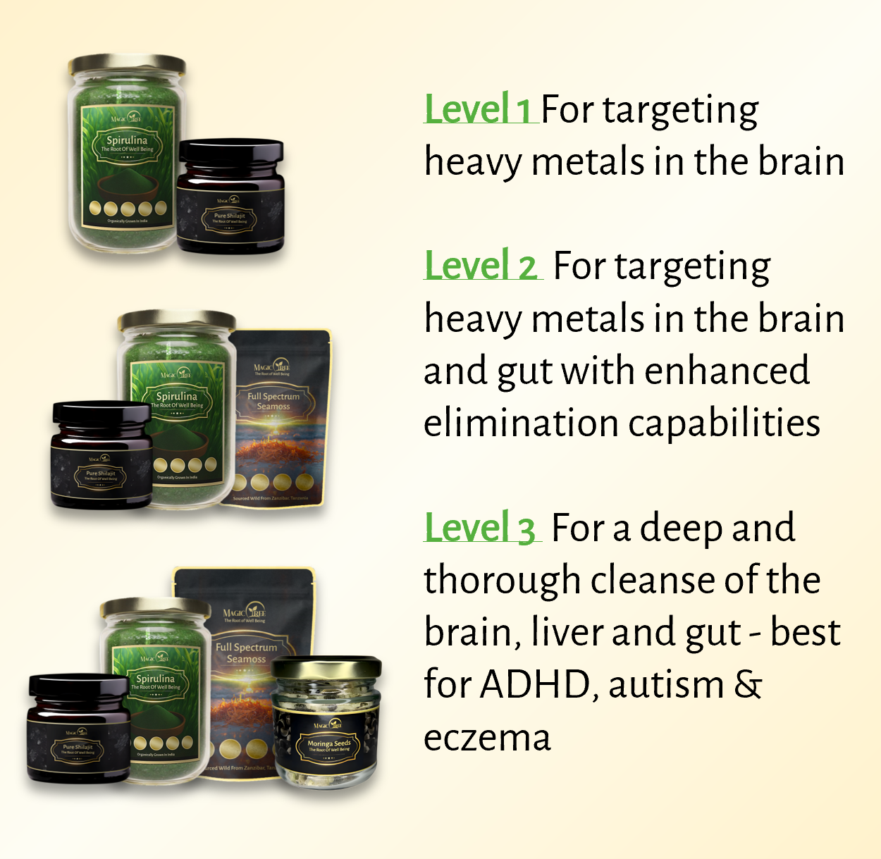 Magictree Heavy Metal Cleanse Kit