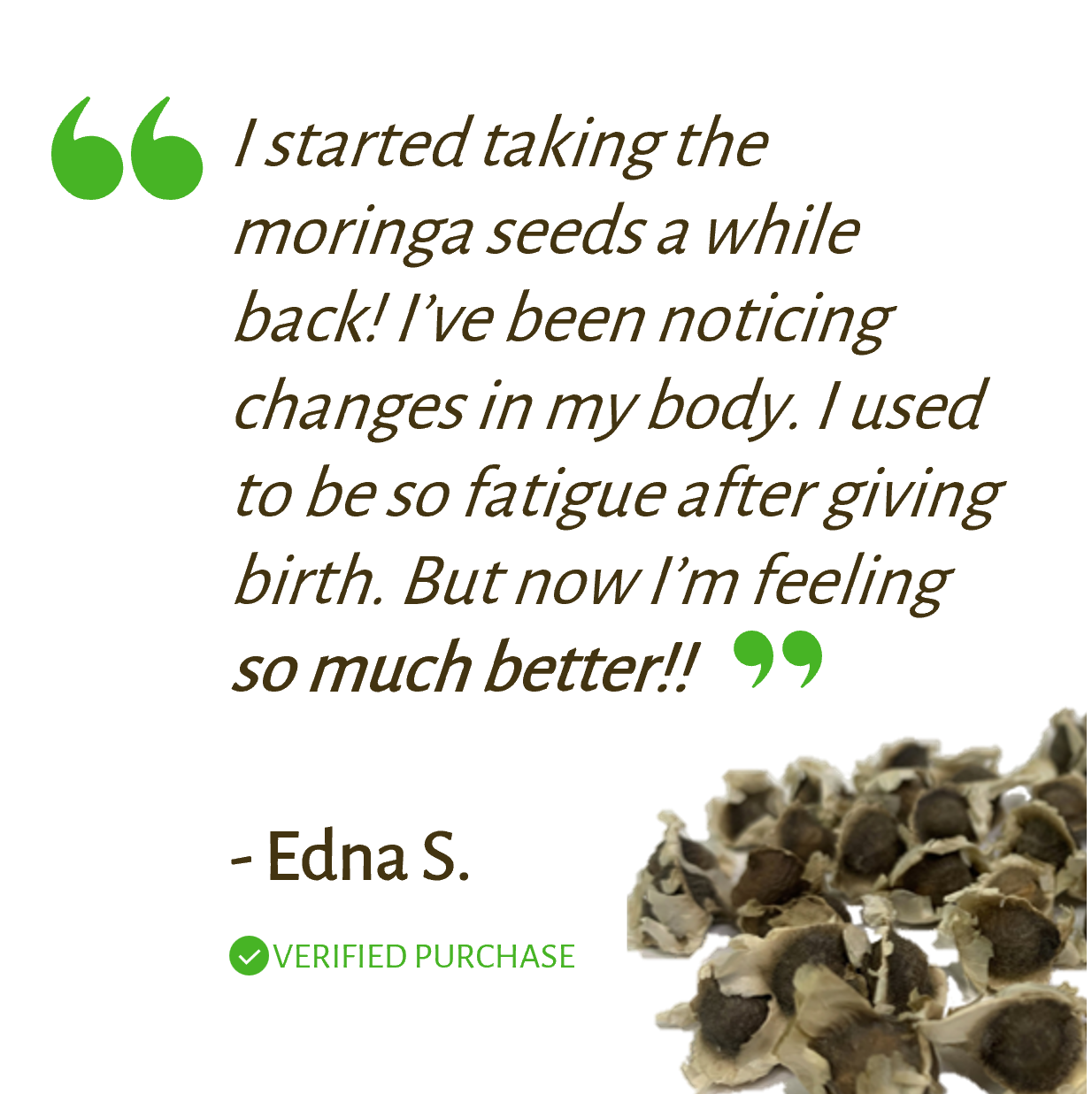 Moringa Seeds