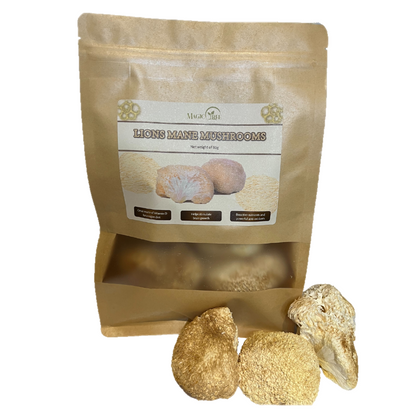 Dried Lions Mane Mushrooms